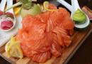 Tocană de pește crud (sugudai, sashimi, struganina): rețete și reguli de servire Cum se prepară